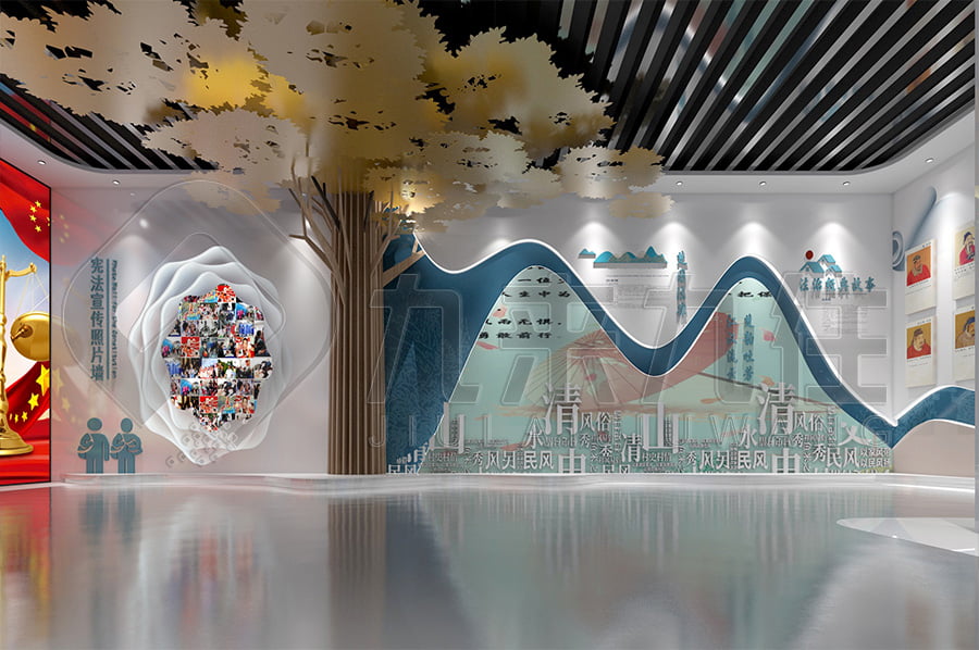 法制宣傳基地，普法教育館，展廳設計，規(guī)劃，實施
