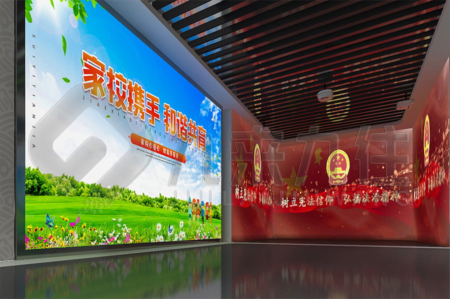 青少年法制教育基地，法治宣傳基地平面設(shè)計公司，政法委法治教育基地設(shè)計布局